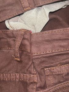Brown Wide Leg Pants