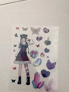 Sweetheart Guru Devil Girl Stickers