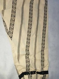 Striped Kurti with Lace Detail