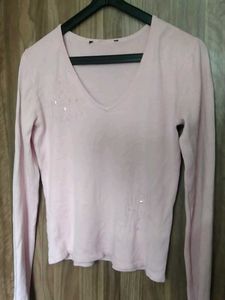 Embellished Knit Sweater