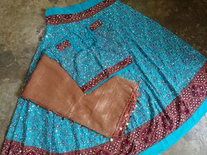 Heavy Lahenga Odhani And Blouse