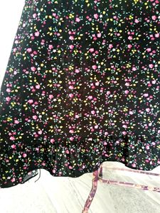 Cute Floral Slip In Midi Dress