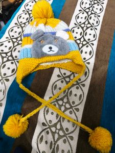 Cute Bear Knit Winter Hat