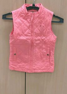 Pink Quilted Vest