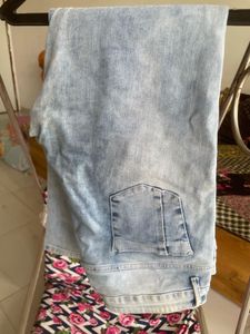 Light Wash Denim Jeans