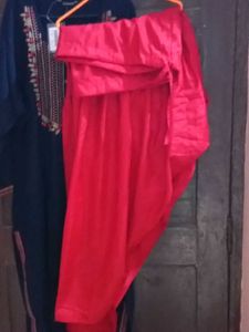 BrandNew ElegantNavyBlueEmbroidered Kurta+Patiala
