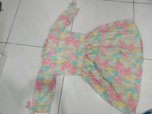Floral Print Belted Dress