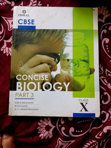 Class 10th CBSE Concise Biology By Oswal