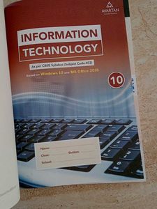 Information Technology Book Cl 10