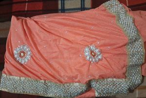 Embroidered Saree