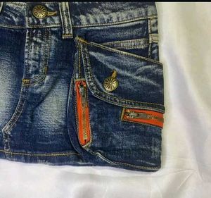 Retro Pocket Pop Micro Mini Skirt