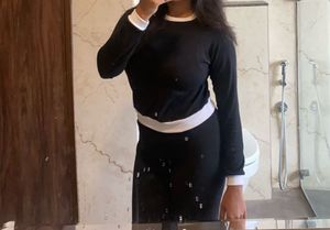 Black Co-Ord Set For Women