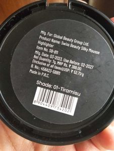 SWISS BEAUTY Silky Mousse Highlighter