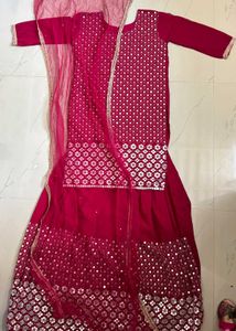 Elegant Maroon Kurta Set