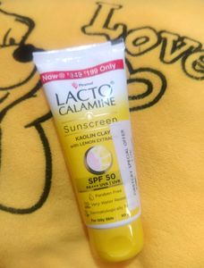 😍Lacto Calamine SPF 50 Sunscreen✨