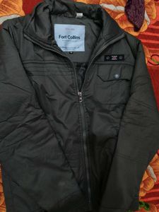 Men's Olive Green Casual Jacket