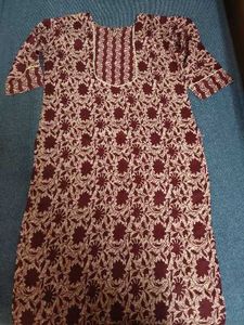 Floral Print Kurta