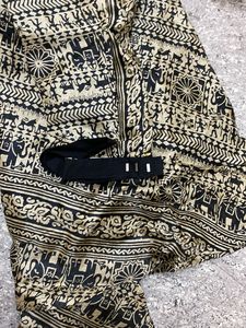 Patterned Long Skirt