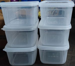 Food Storage Containers - 6 Pack