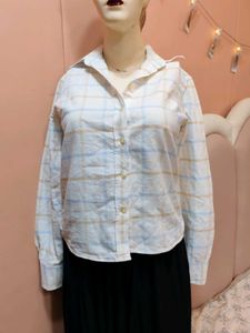White Full Sleeves Shirt