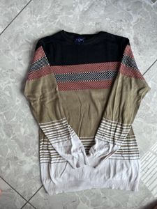 Chaps Colors Inc. Striped Sweater XL