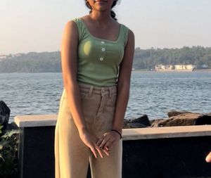 Green Ribbed Tank Top