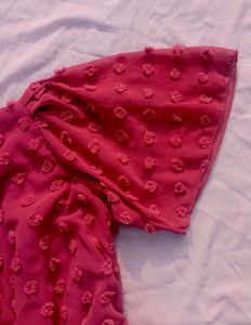 Dark Pink Dress 🌷🛍️