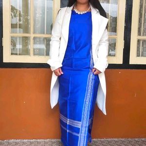White Belted Coat