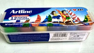 🎨 Artline-12 Poster Colours 🗽