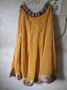 Mustard Lehenga Choli