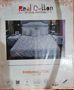 Bedsheet Cotton King Size Full Double Bed