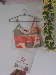 Cute Spaghetti Crop Top