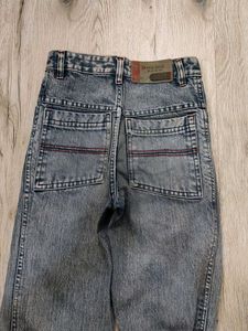 Sc8814 Max Blue Bootcut Jeans waist 24