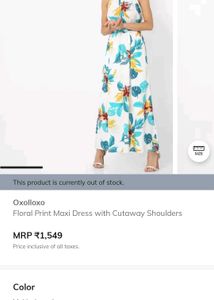 Floral White Dress