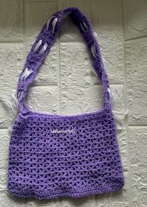 Purple purse