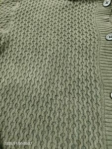 Sage Green Knit Cardigan