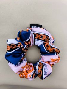 Hermes Print Premium Scrunchie