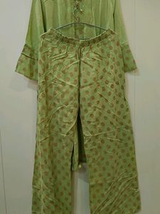 Elegant Green Suit Set