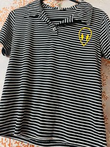 Strip Lining Crop Top