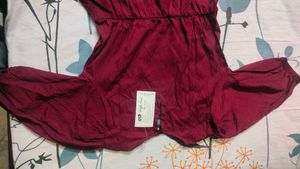 Maroon Dress