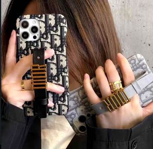 Dior iPhone Case with Strap