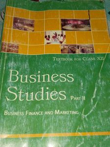 Class XII Business Studies Textbook