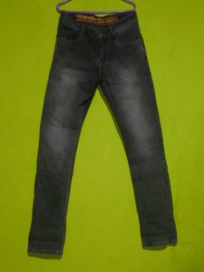 Grey Charcoal Slim Jeans