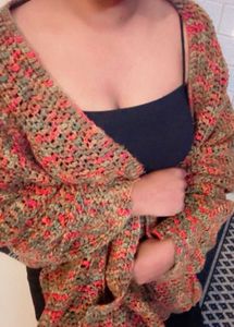 Stylish big Knit Scarf/ stole (item 47)