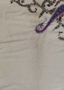 Used Embroidery Bedsheet Size - 105&#34; x 90&#34;