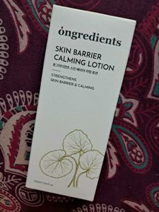ongredients Skin Barrier Calming Lotion