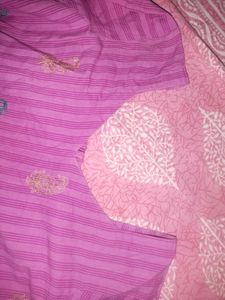 purple kurti