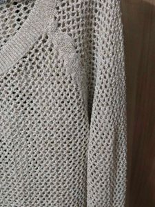 Glittery Crochet Top