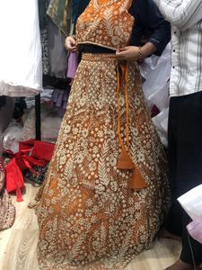 beautiful heavy lehnga choli with Dupatta