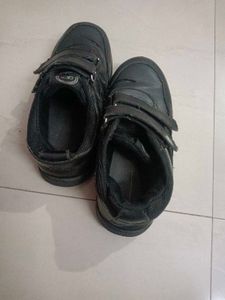 Black Velcro Strap Shoes